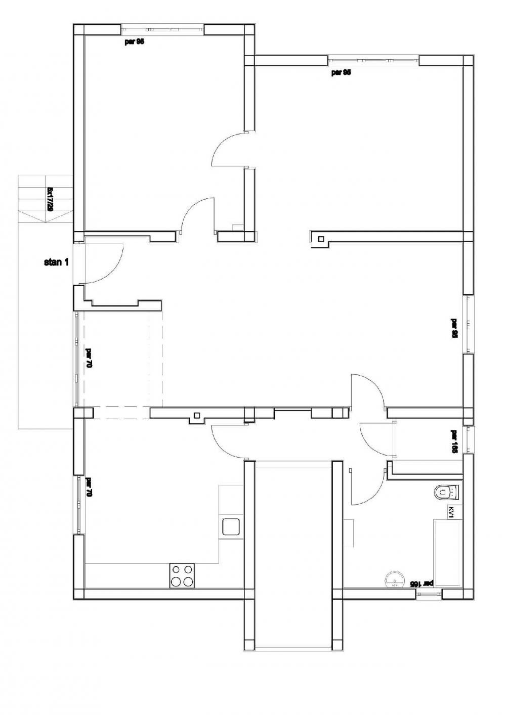 Banovo brdo, Lješka, 106m2, 3.0 ID#2867