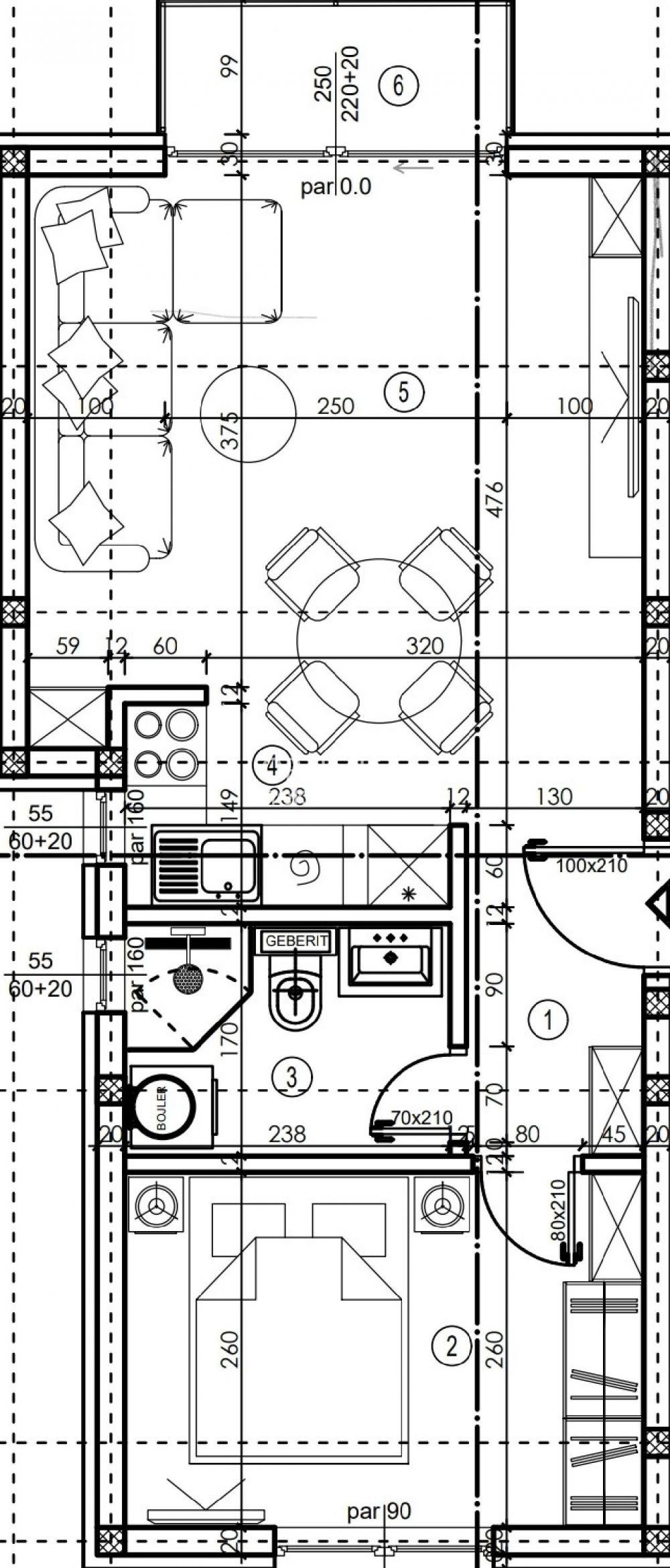 Novogradnja u Bečmenu, 42m2, 1.5 ID#3327