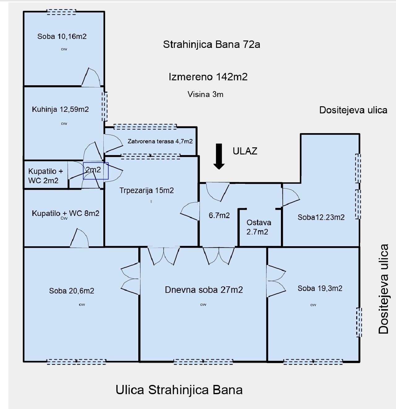 21 Stan Dorćol Strahinjića Bana
